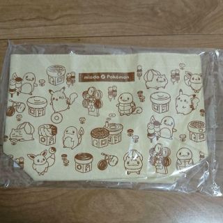 Pokemon Tote Bag 2 Kinds Misdo Mister Donut X Pocket Monster From Japan Cute