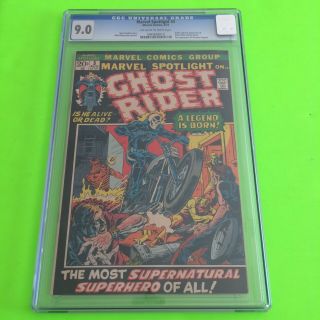 Marvel Comics Marvel Spotlight 5 Ghost Rider First 1st Appearance Cgc 9.  0
