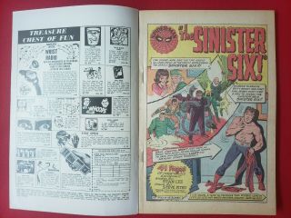 SPIDER - MAN ANNUAL 1 1ST APPEARANCE OF THE SINISTER SIX 1964 MARVEL 2