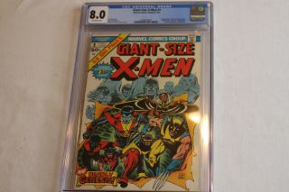 Giant Size X - Men 1 Marvel Comics 1975 - Cgc 8.  0 - Off White - Just Graded