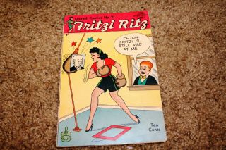 United Comics 21 1952 Fritzi Ritz 1st Charlie Brown 6