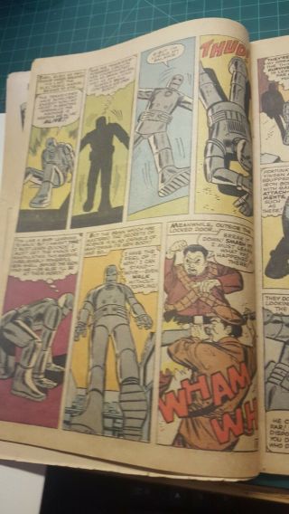 Tales of Suspense 39,  1st appearance of IRON MAN,  (Mar 1963,  Marvel) 8