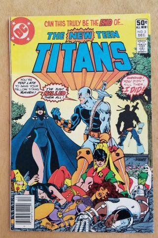 Teen Titans 2 (1980) 1st Appearance Of Deathstroke The Terminator