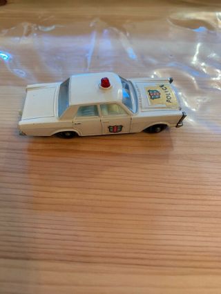 Vintage Matchbox Series Lesney No.  55/59 Ford Galaxie Police Car Diecast England 3