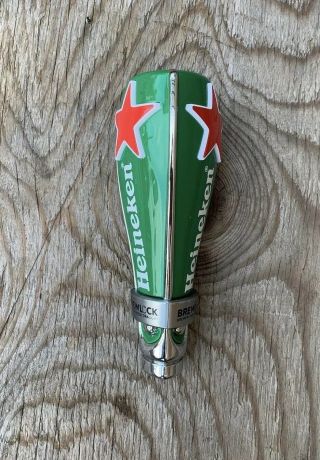 Heineken Beer Tap Handle With Brew Lock System Base