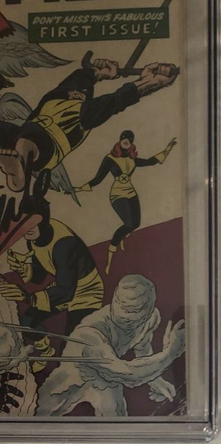 X - Men 1 9/63 CGC 6.  0 Stan Lee Signature Series (SS) U.  K.  Price Variant 6