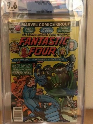 Fantastic Four 200 (nov 1978,  Marvel) Cgc 9.  6 Doctor Doom Vs.  Reed Cover