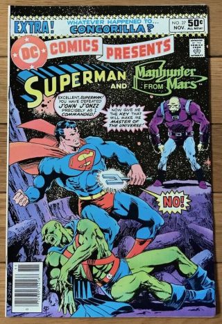 Superman And Manhunter From Mars - Dc Comics Presents 27 - 1980 - Vf