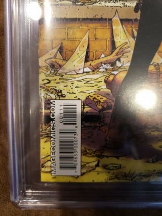 The Walking Dead 1 (Oct.  2003) CGC SS 9.  6 SIGNED BY KIRKMAN AND MOORE 6