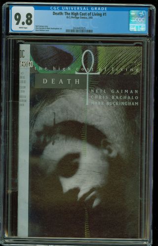 Death: The High Cost Of Living 1 Cgc 9.  8