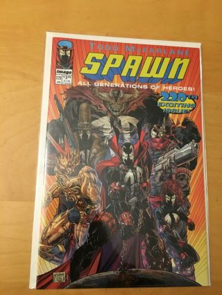 Spawn 220,  Nm (9.  4 - 9.  6) 1st Print,  Youngblood Homage Variant,  Cgc Worthy