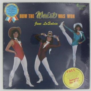 Country Music Aerobics June Lasilvia How The Waist Was Won W/poster Rare