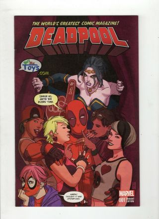 Deadpool 1 Nm 9.  4 Buy Me Toys Mike Choi Variant Cover