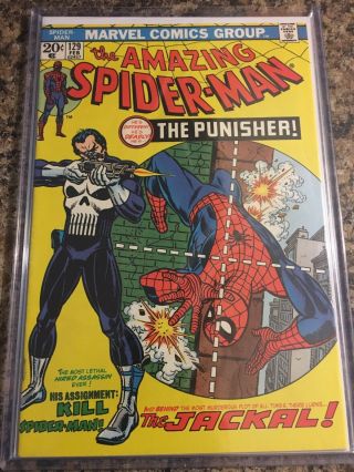 Spider - Man 129 And 300.  First Appearances Of The Punisher And Venom.