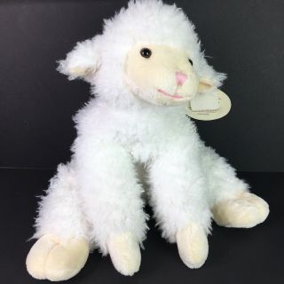 The Cuddle Factory Plush Soft White Lamb Sheep Biggies Stuffed Lamb 5