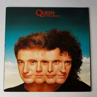 Queen The Miracle Lp Vinyl 1989 Uk A1/b2 1st Press Pcsd107 Ex Rock