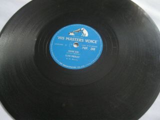 ELVIS PRESLEY 78 RPM HOUND DOG / DON ' T BE CRUEL 1956 UK HMV POP.  249 6