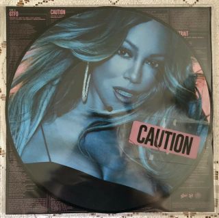 Mariah Carey | Caution | Numbered Picture Disc Vinyl Lp | No.  602/1000