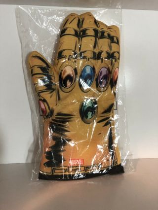 Nib Marvel Thanos Gauntlet Infinity Stones Oven Mitt Mip Loot Crate