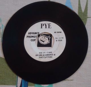 Brian Diamond & The Cutters 45 Big Bad Wolf 1965 UK Beat Pye Promo VG, 2
