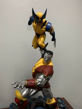CUSTOM Fastball Special Wolverine & Colossus 1/4 Scale Statue Fan Art X - MEN 6