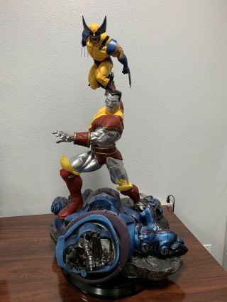 CUSTOM Fastball Special Wolverine & Colossus 1/4 Scale Statue Fan Art X - MEN 8