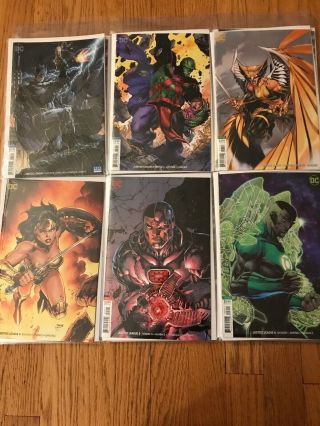 Justice League 1 - 25 Complete Run Scott Snyder All Variant Covers/no Justice