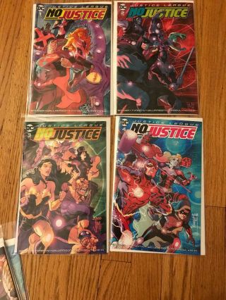 Justice League 1 - 25 Complete Run Scott Snyder All Variant Covers/No Justice 5