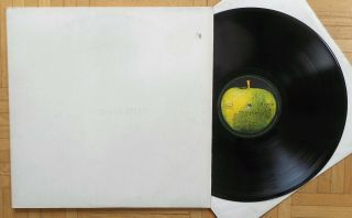 D904 The Beatles White Album 2 X Lp Apple Stereo Numbered 192041