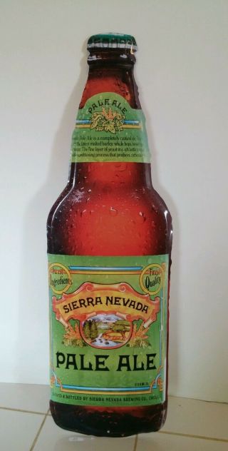 Sierra Nevada Pale Ale Beer Bottle Tin Sign 23 " X 7 "
