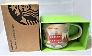 Starbucks Collector Series Mug London 2016 With Sku And