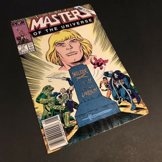 Masters Of The Universe 13 - Death Of He - Man - Final Issue - Newsstand Edition