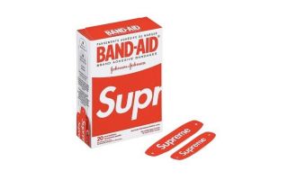 Supreme X Band Aid Adhesive Bandages (box Of 20) Red Ss19 -