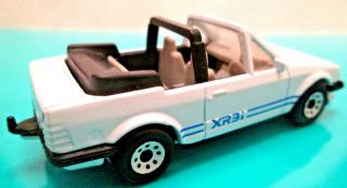 Vintage 1985 Matchbox Ford Escort Xr3i Cabriolet - Macau