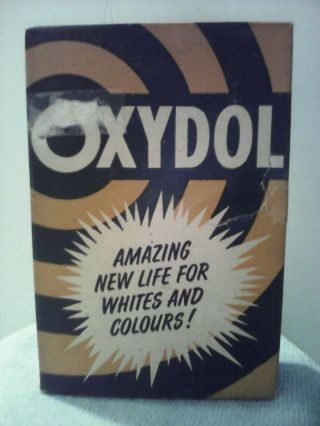 Vintage Oxydol Laundry Soap Box Made By Thomas Hedley & Co Limited