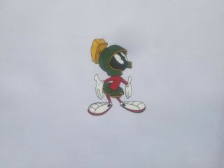 Marvin The Martian Looney Tunes Hand Painted Animation Cel
