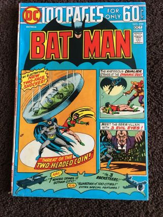 Batman 258 (sep - Oct 1974,  Dc) Vf - Outstanding Book