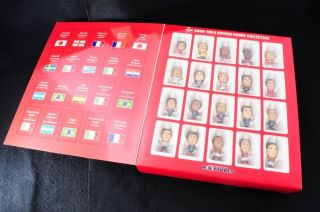 2002 Coca Cola World Cup Football Player 20 Figure Box Set (mn21)