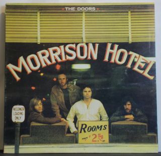 The Doors Morrison Hotel - Uk Stereo Lp On Elektra - Psych Jim Morrison