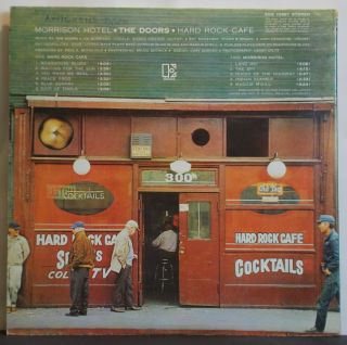 THE DOORS Morrison Hotel - UK Stereo LP on Elektra - Psych Jim Morrison 3