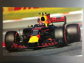 2018 Max Verstappen’s Red Bull Racing Formula 1 Print,  Picture,  Poster,  Rare