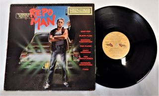 Repo Man Soundtrack Vinyl Record Punk Rock Iggy Pop Henry Rollins Black Flag