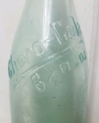 Vintage 6.  5 Oz.  Chero Cola Soda Bottle Spartanburg S.  C.  Strong Embossing 4