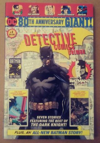 Dc Batman Detective Comics 1 80th Anniversary Giant Walmart Exclusive 