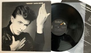 David Bowie - Heroes - 1977 Us 1st Press Afl1 - 2522 Vg,  Ultrasonic