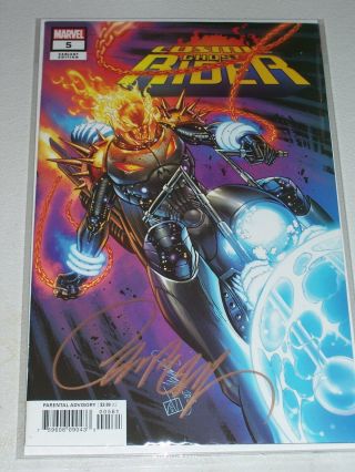 Cosmic Ghost Rider 5 (2018) Campbell Variant Signed - J.  Scott Campbell Nm