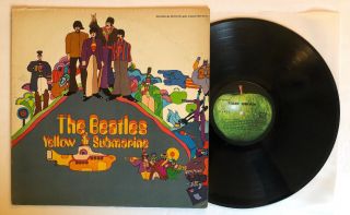 The Beatles - Yellow Submarine - 1969 Us Apple 1st Press (nm) Ultrasonic