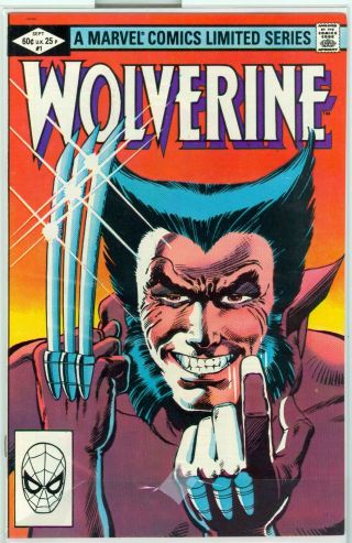 Wolverine 1 (4 Issue Series) Key Comic Frank Miller Combine