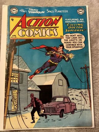 Action Comics 191,  Key Issue Insurmountably Rare,  First Appearance Of Janu