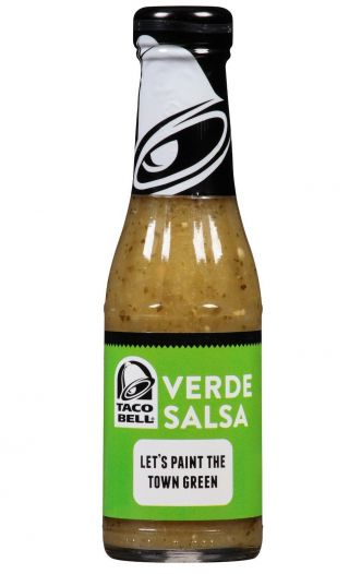 Taco Bell Salsa Verde Sauce 7.  5 Oz